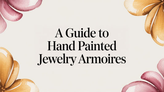 A Guide to Hand Painted Jewelry Armoires - Fluent Trends