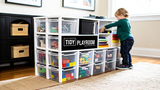 How to Organize Kids Toys: Easy Tips for a Tidy Playroom - Fluent Trends