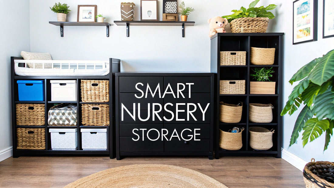 9 Clever Nursery Storage Ideas for a Tidy 2025 - Fluent Trends