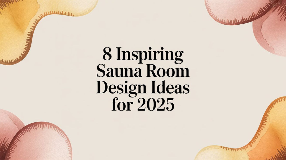 8 Inspiring Sauna Room Design Ideas for 2025 - Fluent Trends