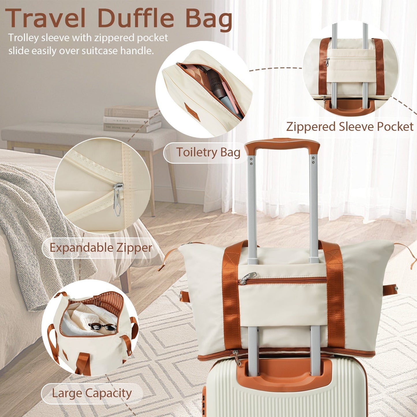 3-piece Suitcase TravelTimesAwait