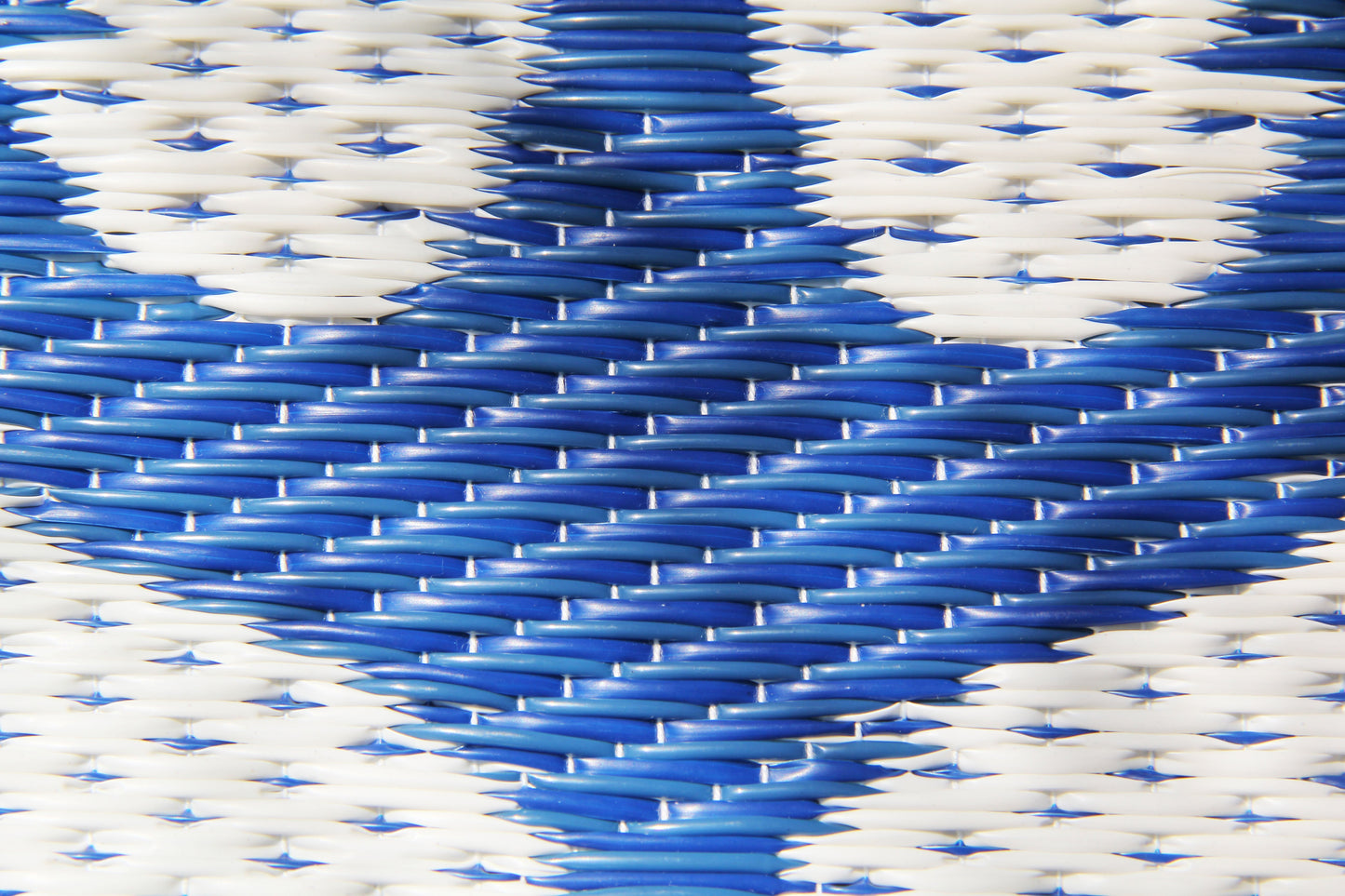 Anchor Blue & White Outdoor Mat / Rug