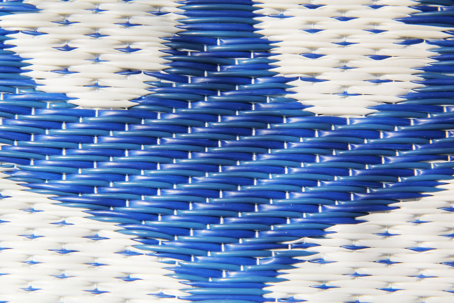 Anchor Blue & White Outdoor Mat / Rug - Fluent Trends