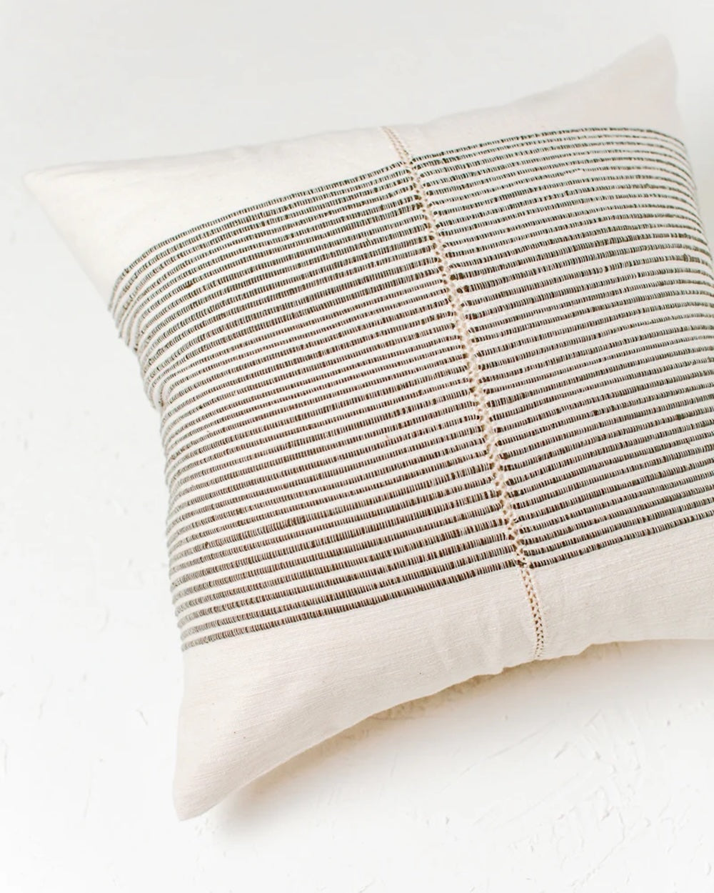 18" Riviera Hand-Stitch Throw Pillow Cover Powered by People