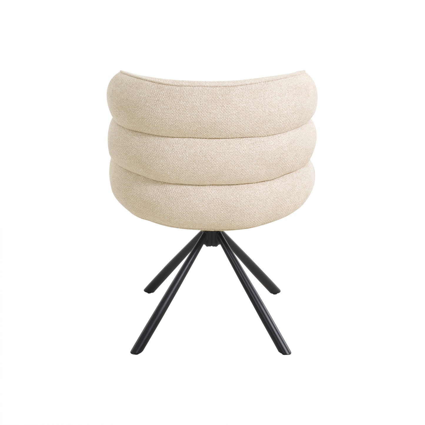 270° Swivel Home Office Desk Chairs Set of 2 Beige Streamdale Furniture