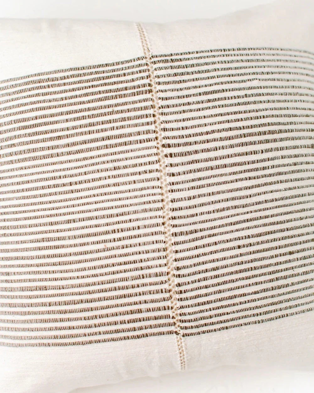 18" Riviera Hand-Stitch Throw Pillow Cover - Fluent Trends