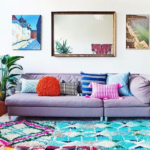 Made to order: Antigua Pillow - Ocean Tie Dye 20"x20" - Fluent Trends