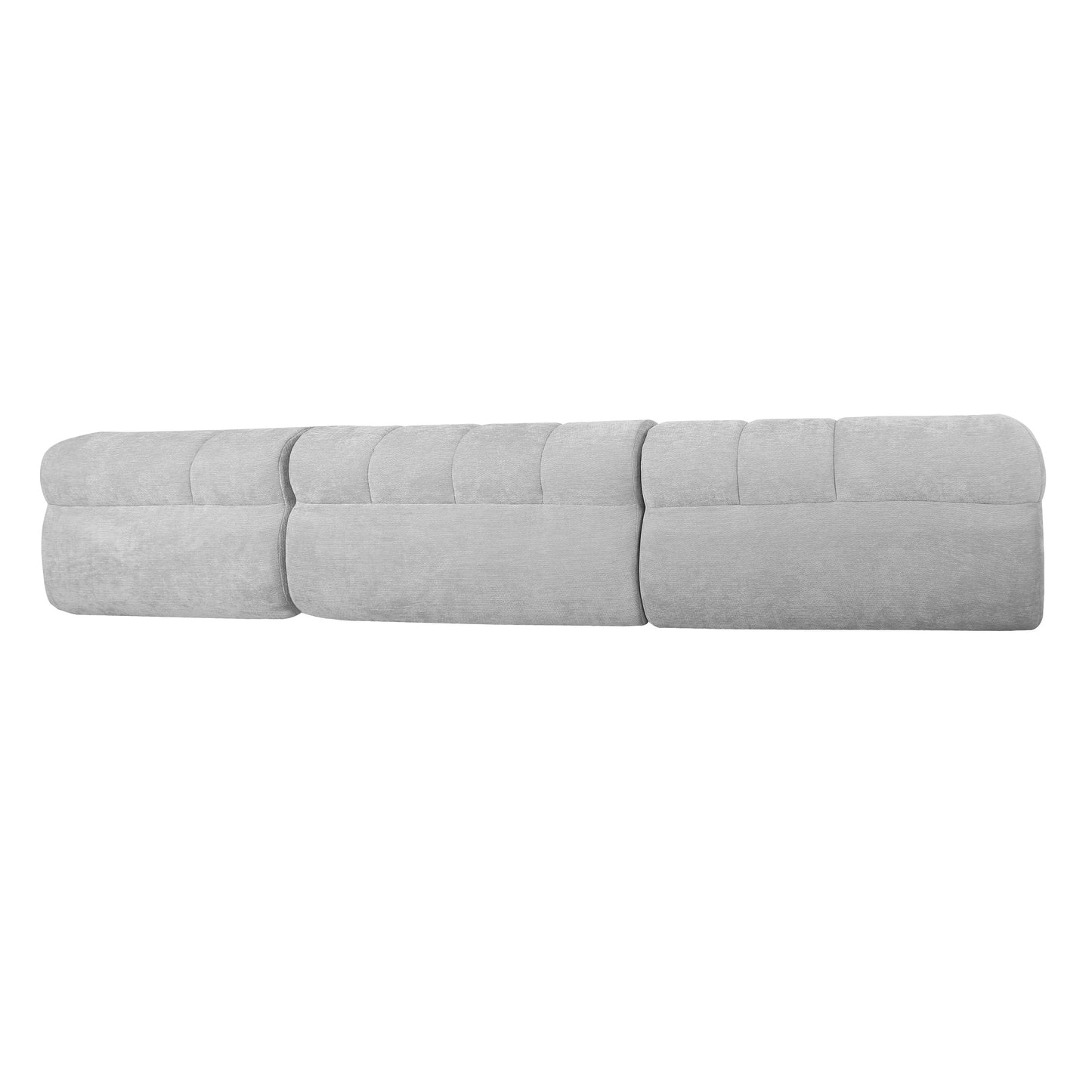 122' Modern L-Shaped Sectional Sofa with High-Density Sponge Right Hand Facing