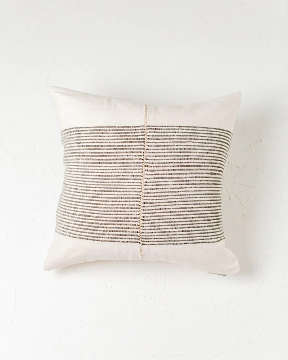 18" Riviera Hand-Stitch Throw Pillow Cover Powered by People