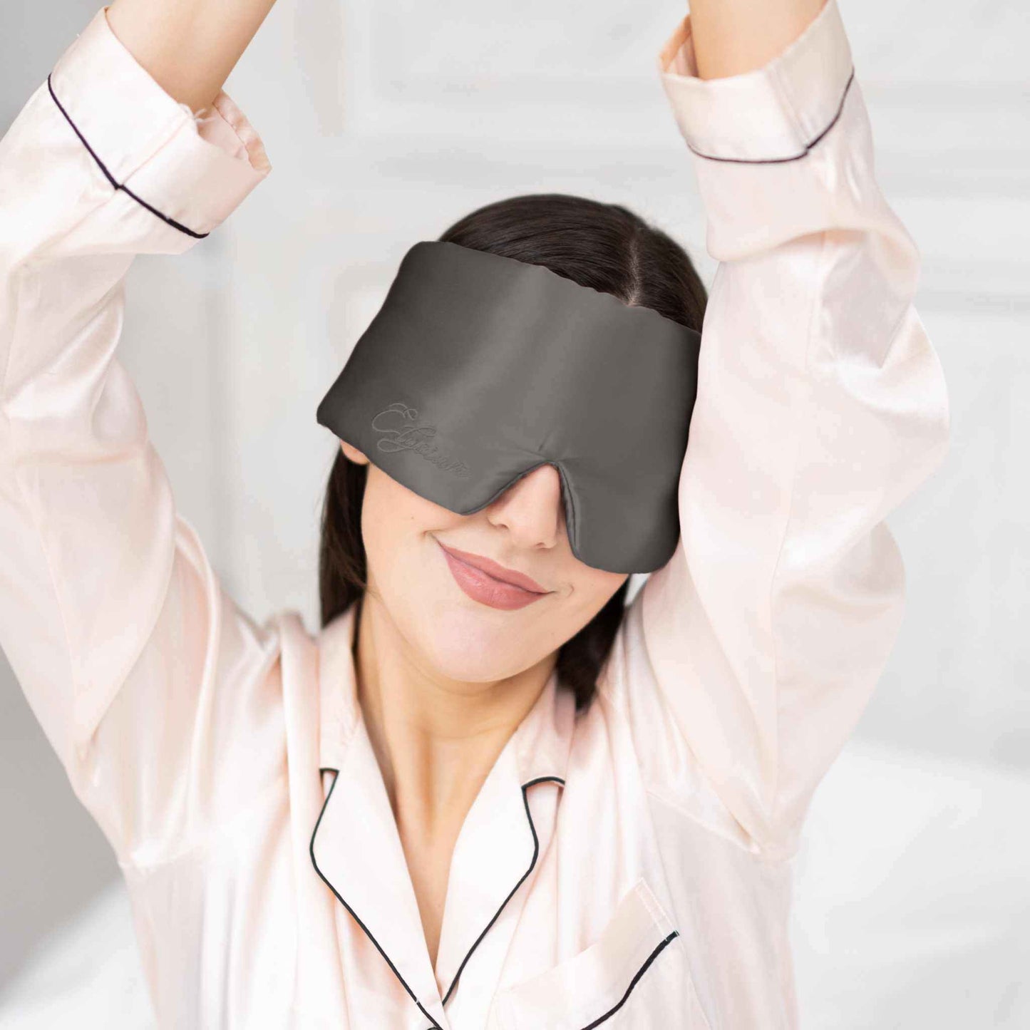 Silk Sleep Mask Greenleaf Linens