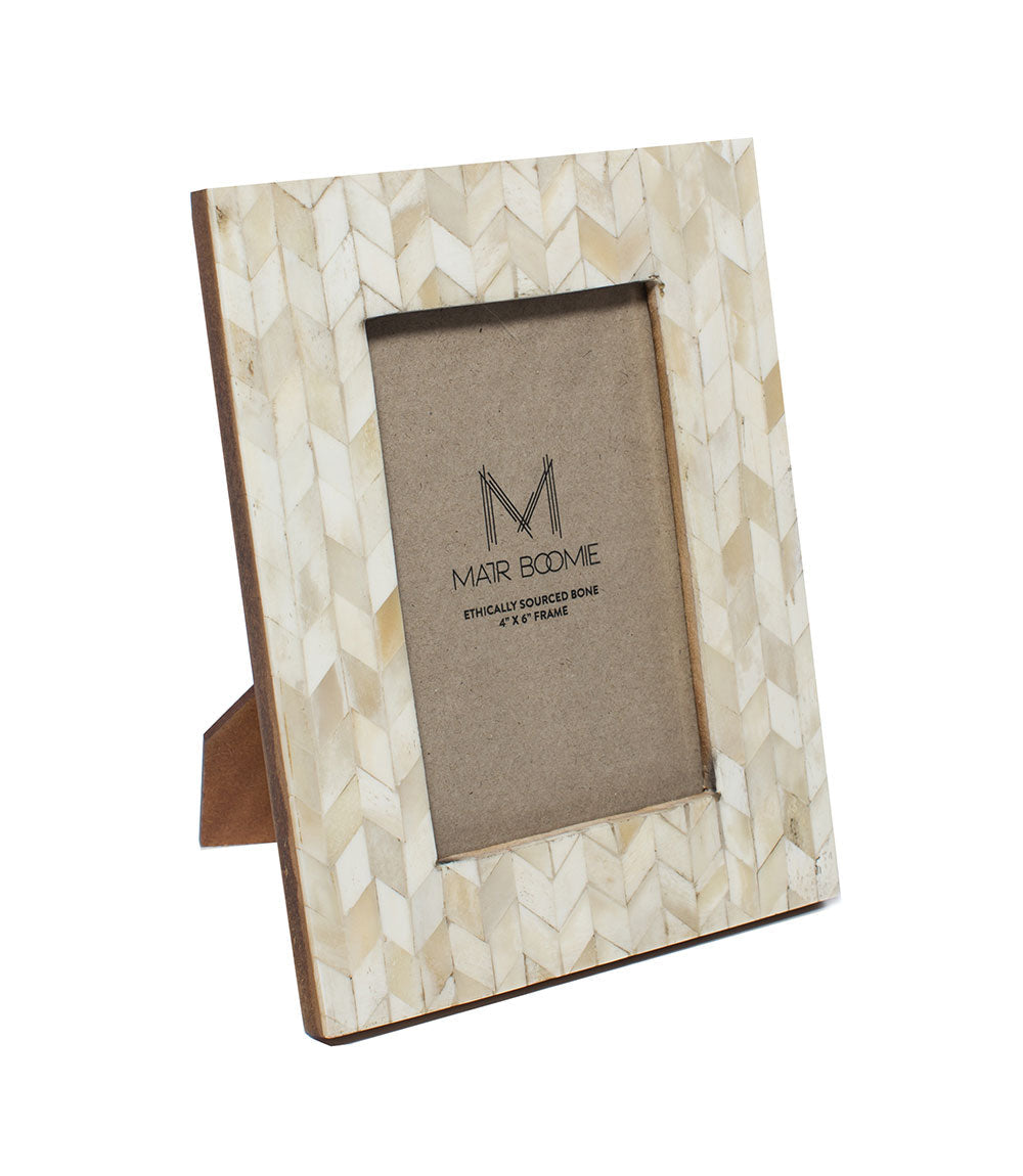 Artemis 4x6 Picture Frame - Fair Trade Hand Carved - Fluent Trends