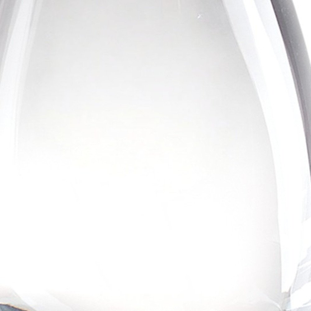 9" Clear Oval Lead Free Crystal Table Vase - Fluent Trends