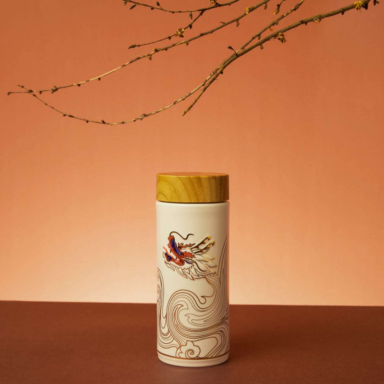 ACERA Vibrant Dragoncloud Ceramic Tumbler - Fluent Trends
