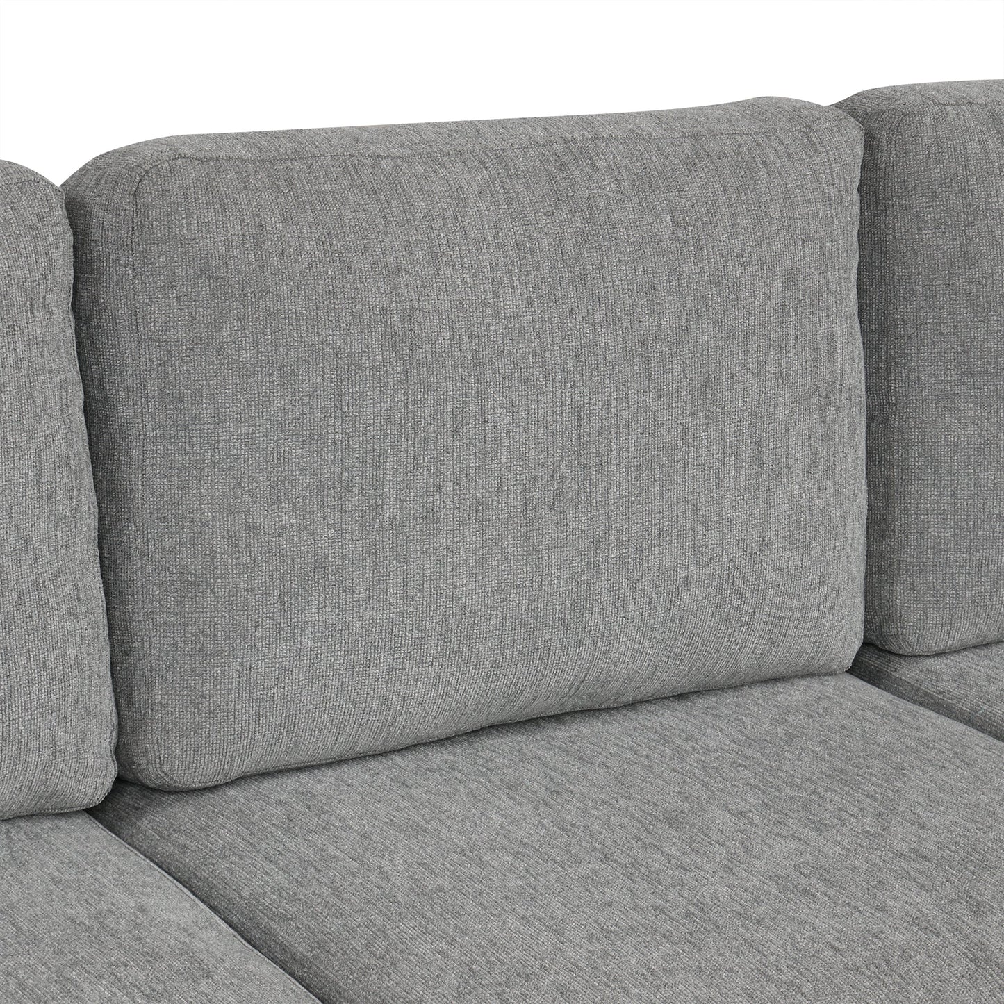 109.1' Sectional Sofa Convertible Pull-out Sofa Bed with Storage Ottoman Streamdale Furniture