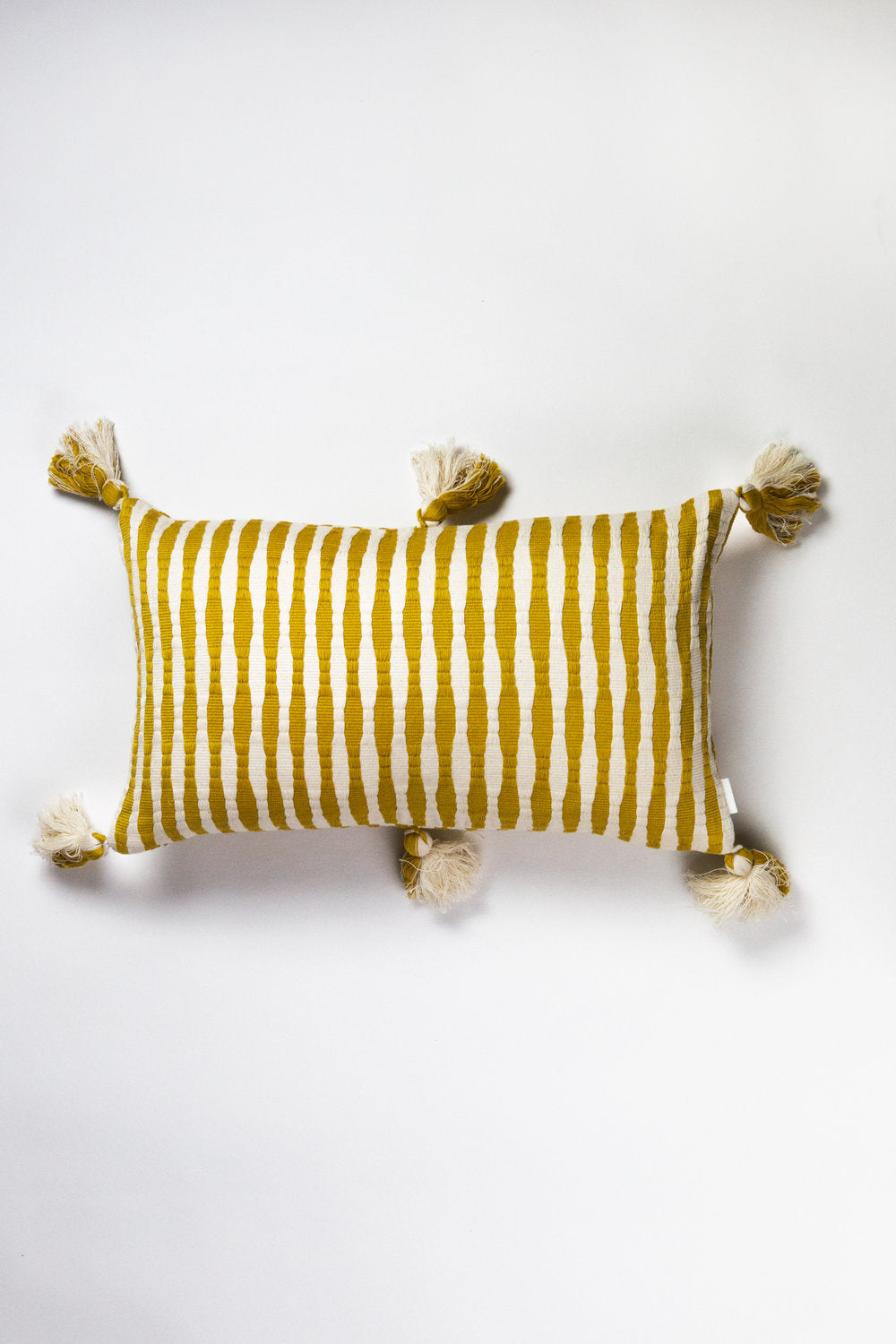 Antigua Pillow - Ochre Striped Archive New York