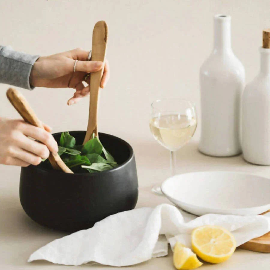 Stoneware Serving Bowl | Ewa 68 Oz - Fluent Trends