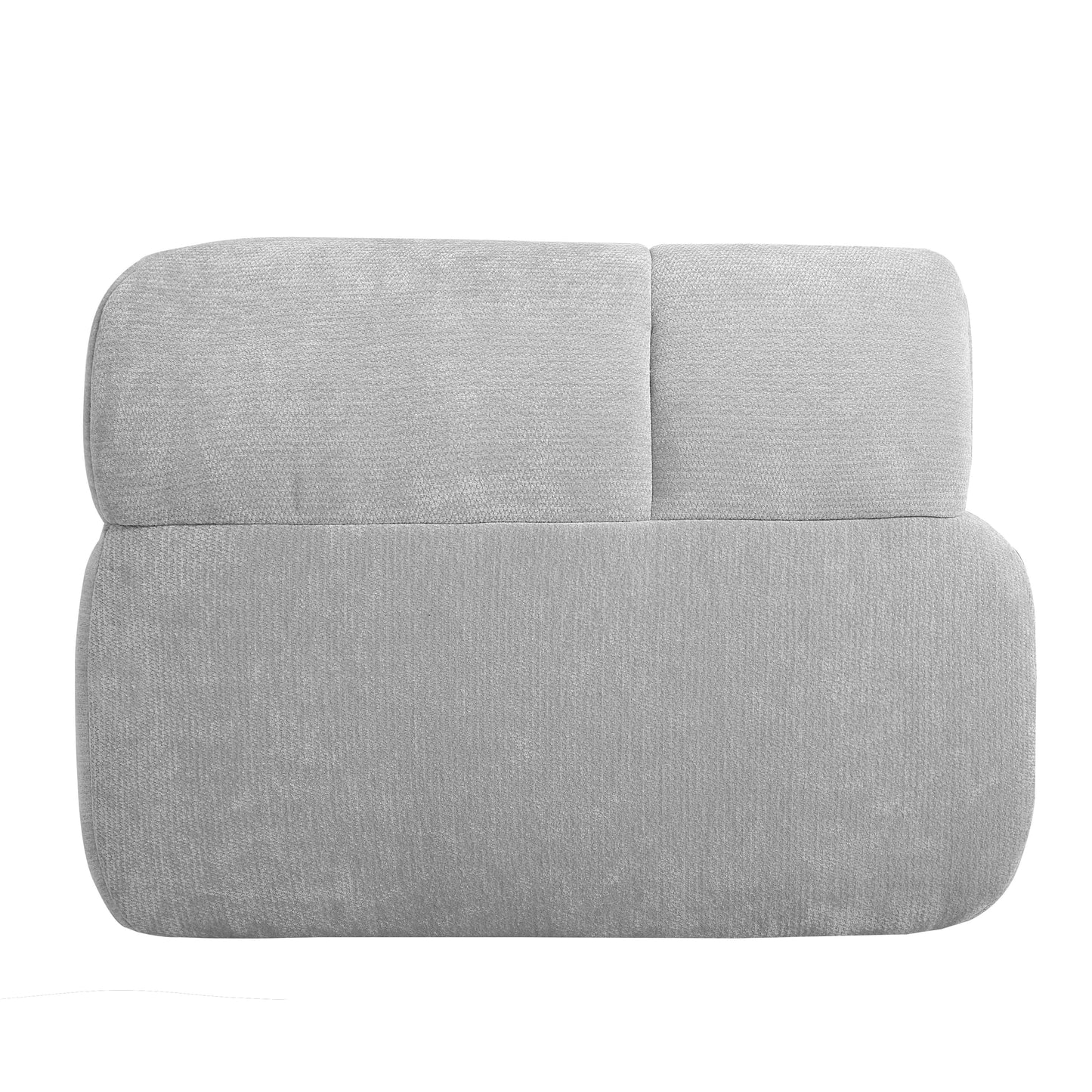 122' Modern L-Shaped Sectional Sofa with High-Density Sponge Right Hand Facing