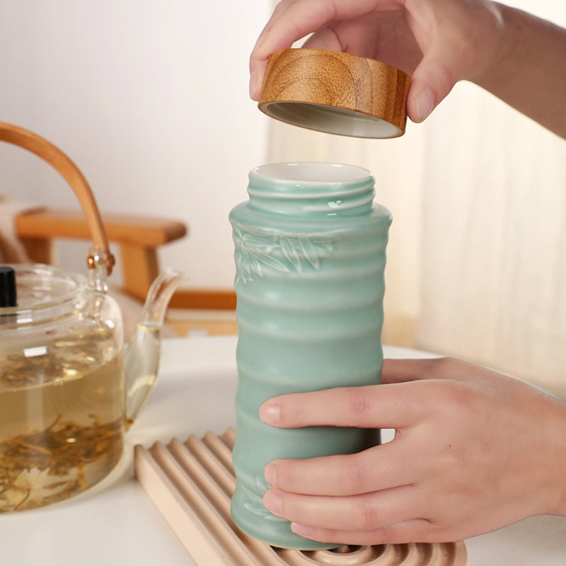 Bamboo Joint Tea Travel Mug - Fluent Trends