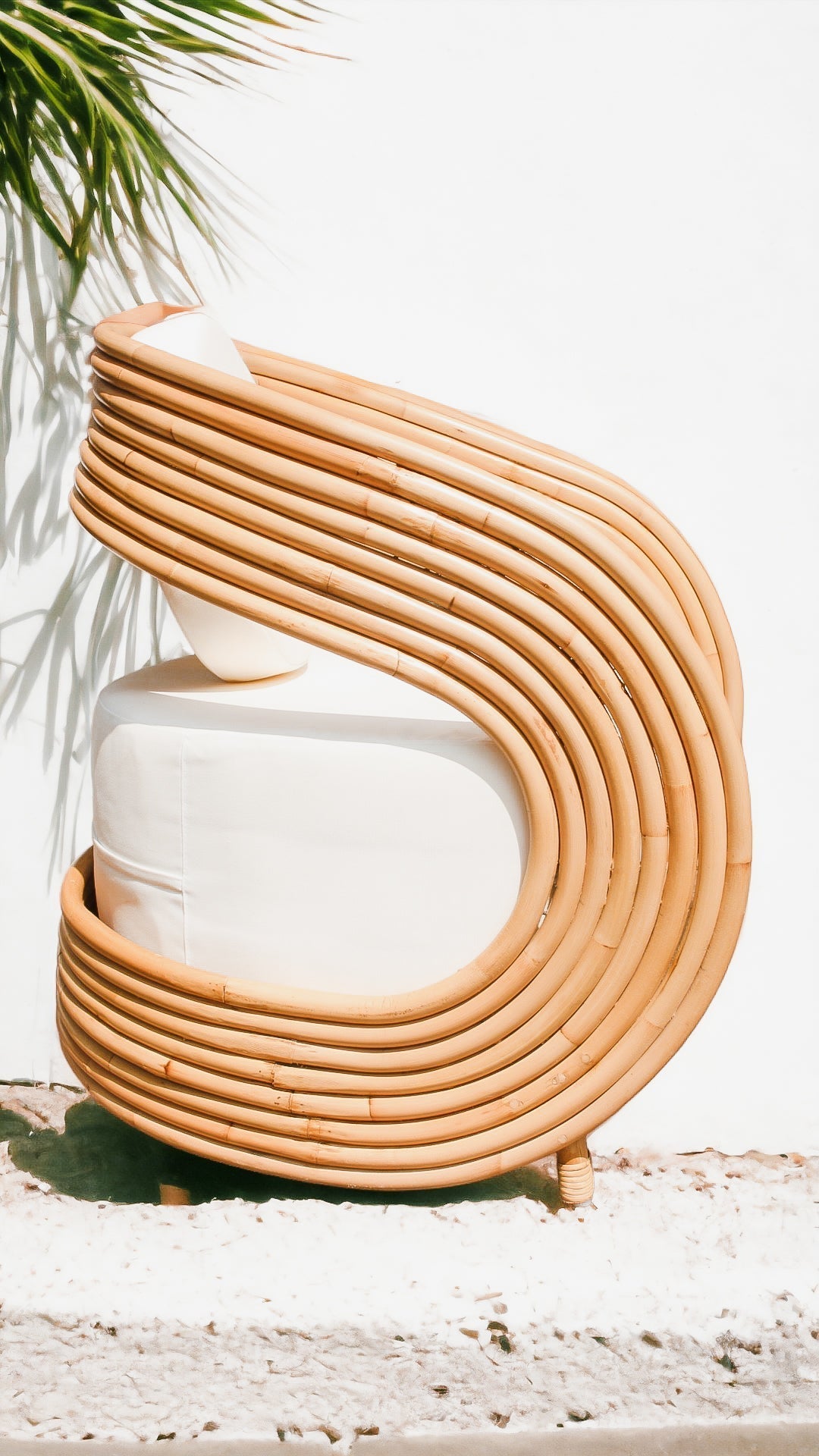 Madrid Rattan Upholstered Arm Chair - Fluent Trends
