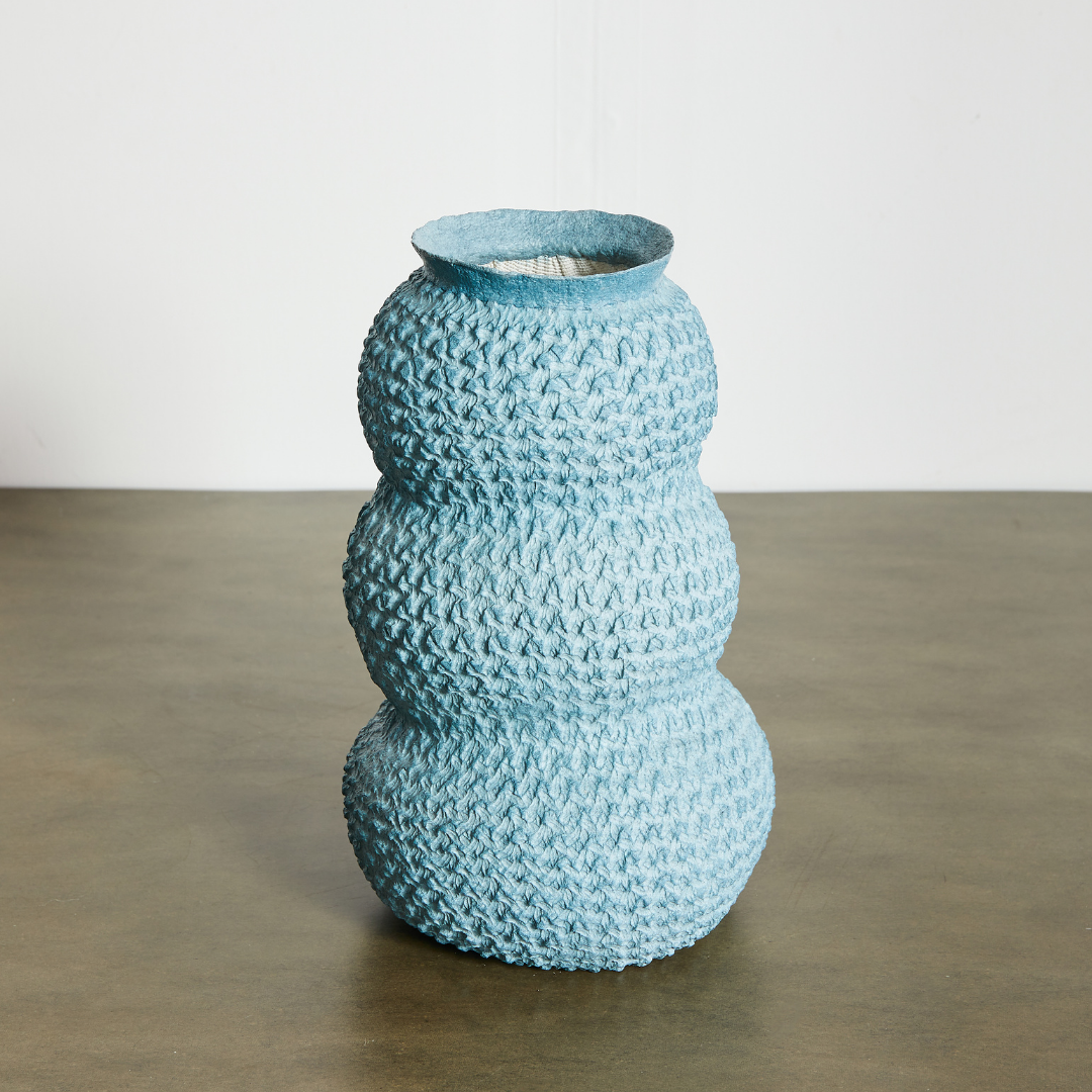 Urbi Tiered Papier Flower Vase Kanju Interiors
