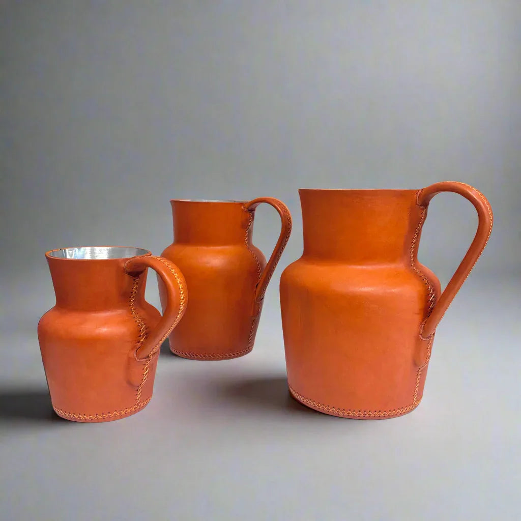 Verano | Leather Carafe Set (3) - Fluent Trends