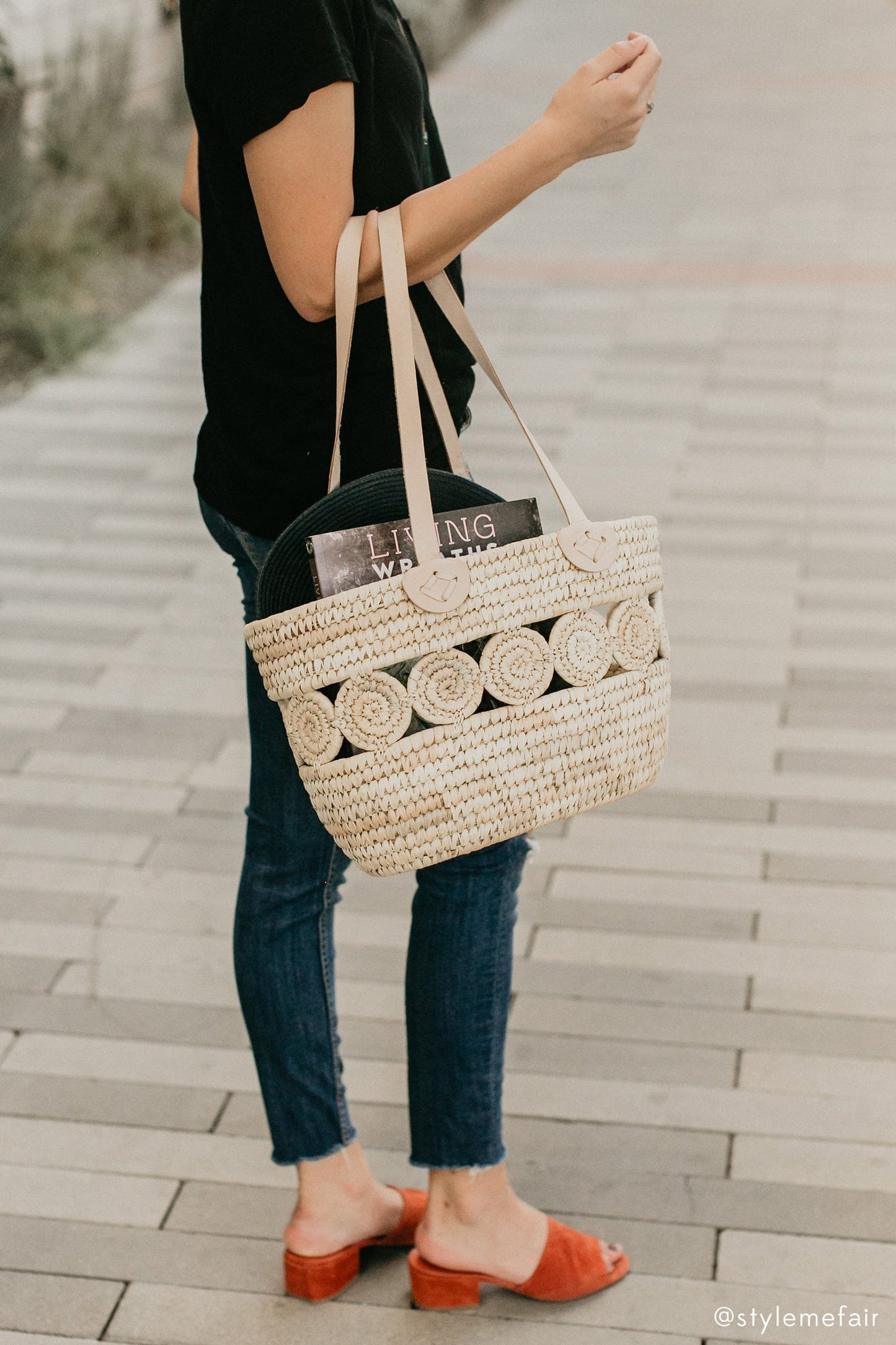 Essential Companion Leather Straps Tote Bag - Fluent Trends