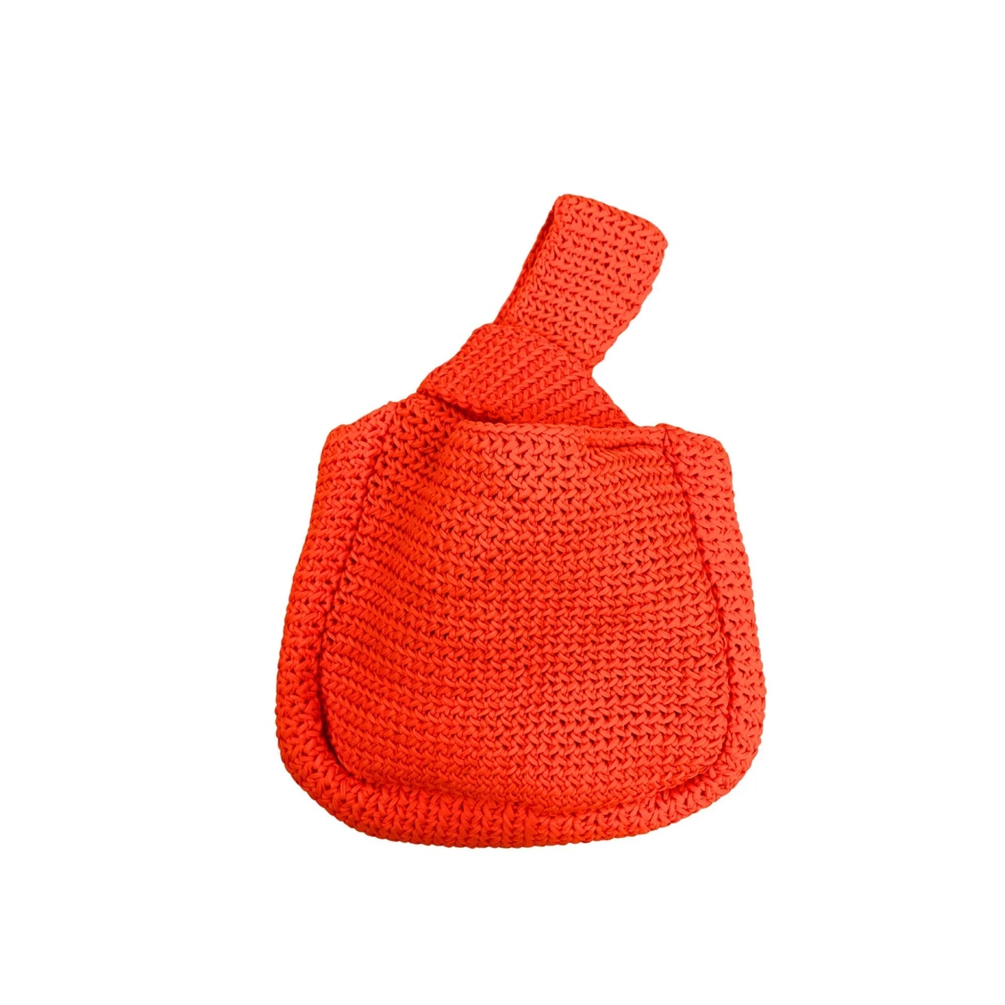 Mackenzie Knit Clutch in Orange - Fluent Trends