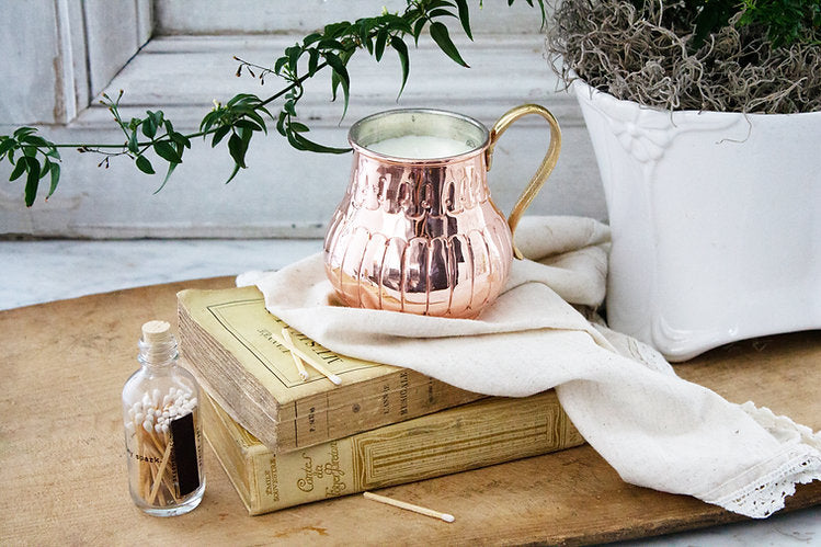 CMK Vintage French Inspired Apple Blossom Candle - Fluent Trends