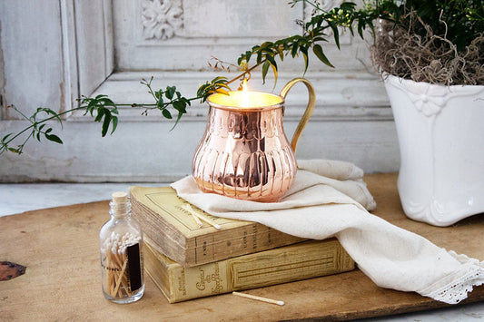 CMK Vintage French Inspired Apple Blossom Candle - Fluent Trends