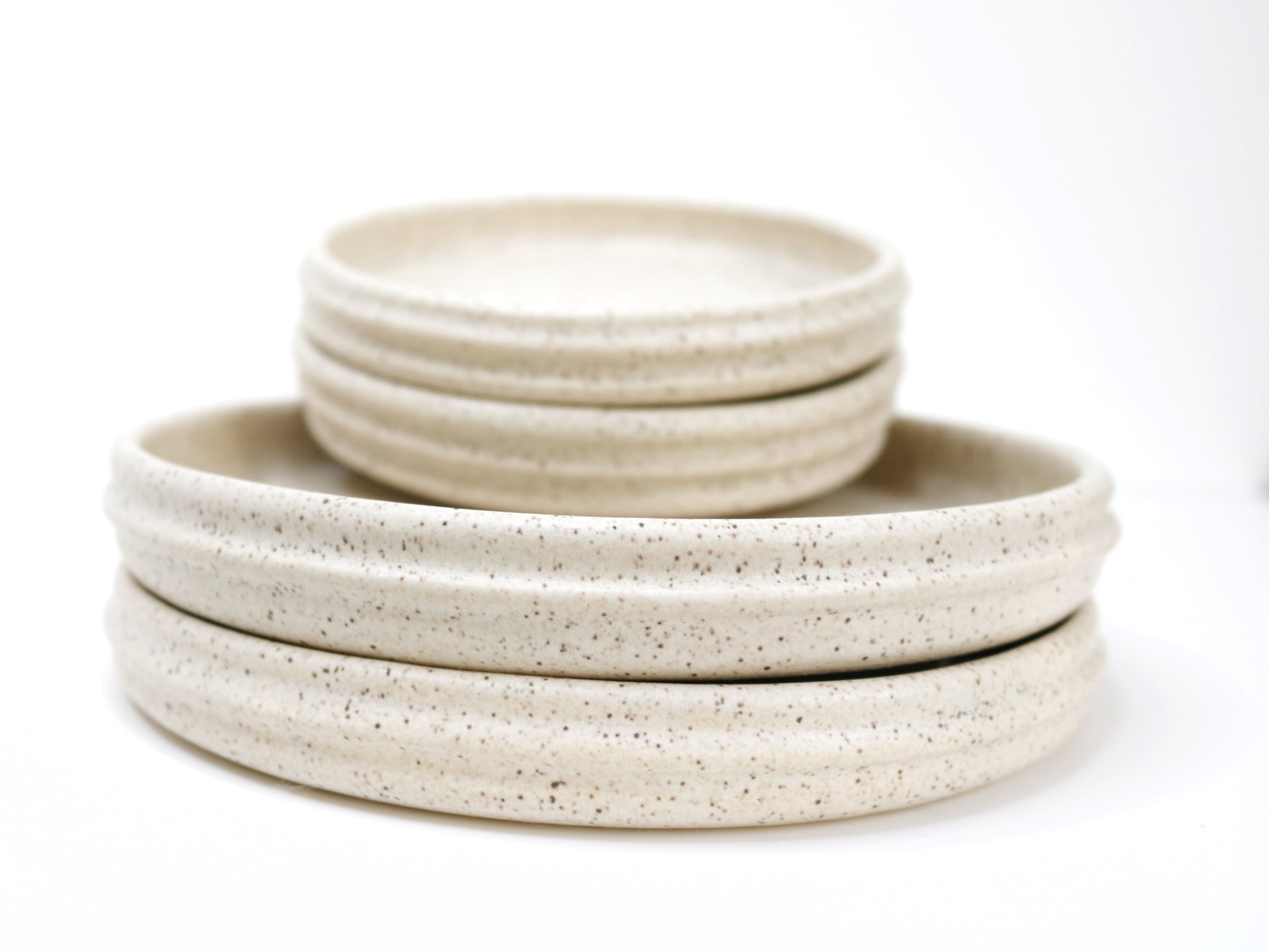 HUNNY DINNER PLATES Almond Spice (Set of two pieces) - Fluent Trends