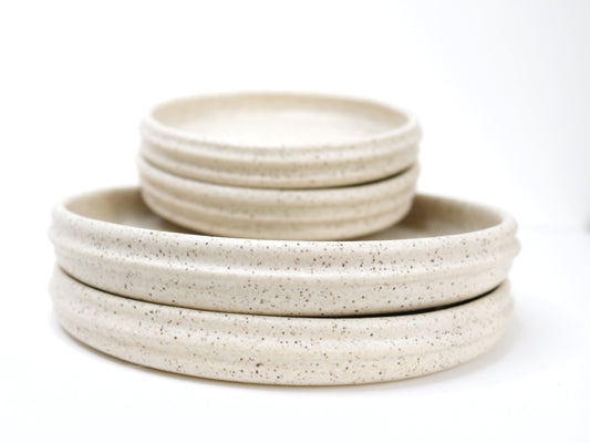 HUNNY DINNER PLATES Almond Spice (Set of two pieces) - Fluent Trends