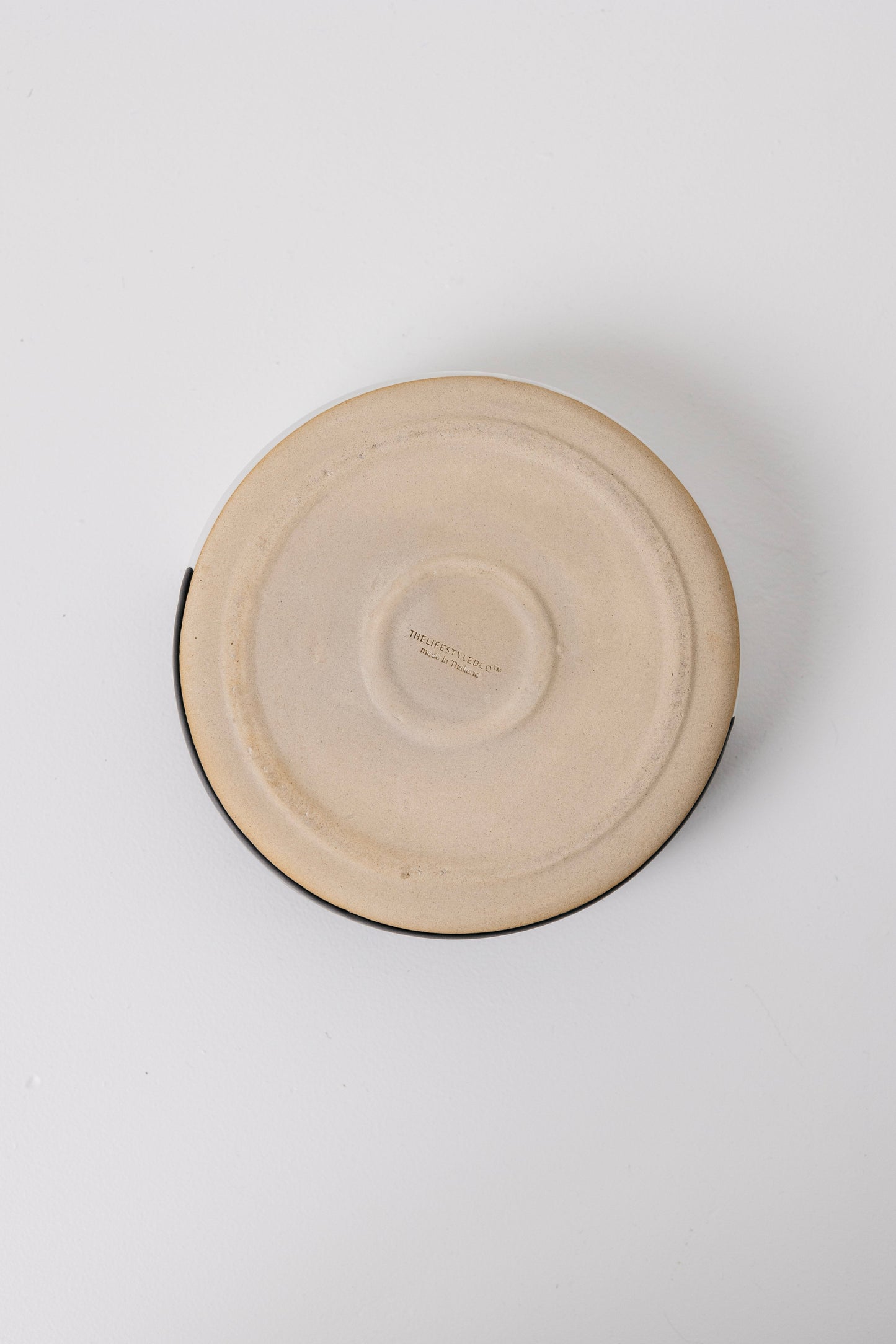 Dawson Stoneware Bowl - Matte Black/White - Set of 6 THELIFESTYLEDCO Shop