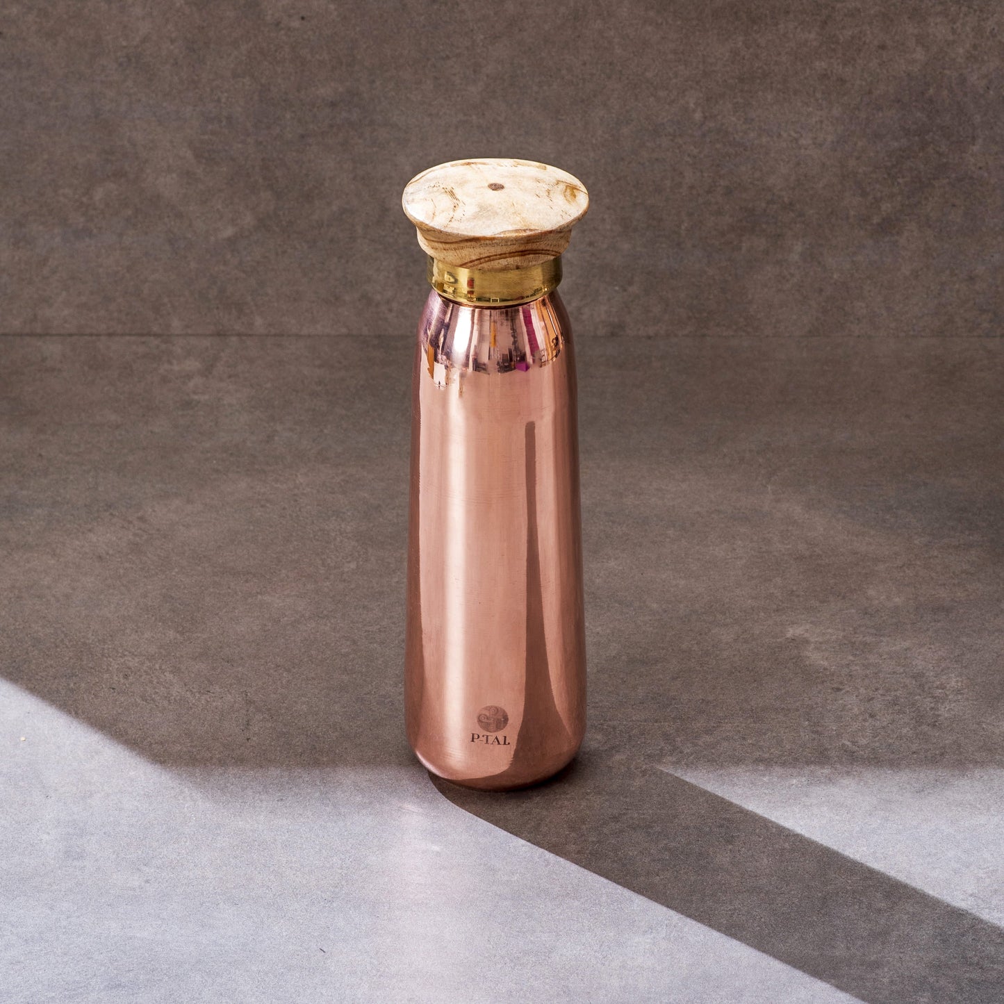 Copper Bottle, 100% Leakproof Copper Water Bottle Powered by People