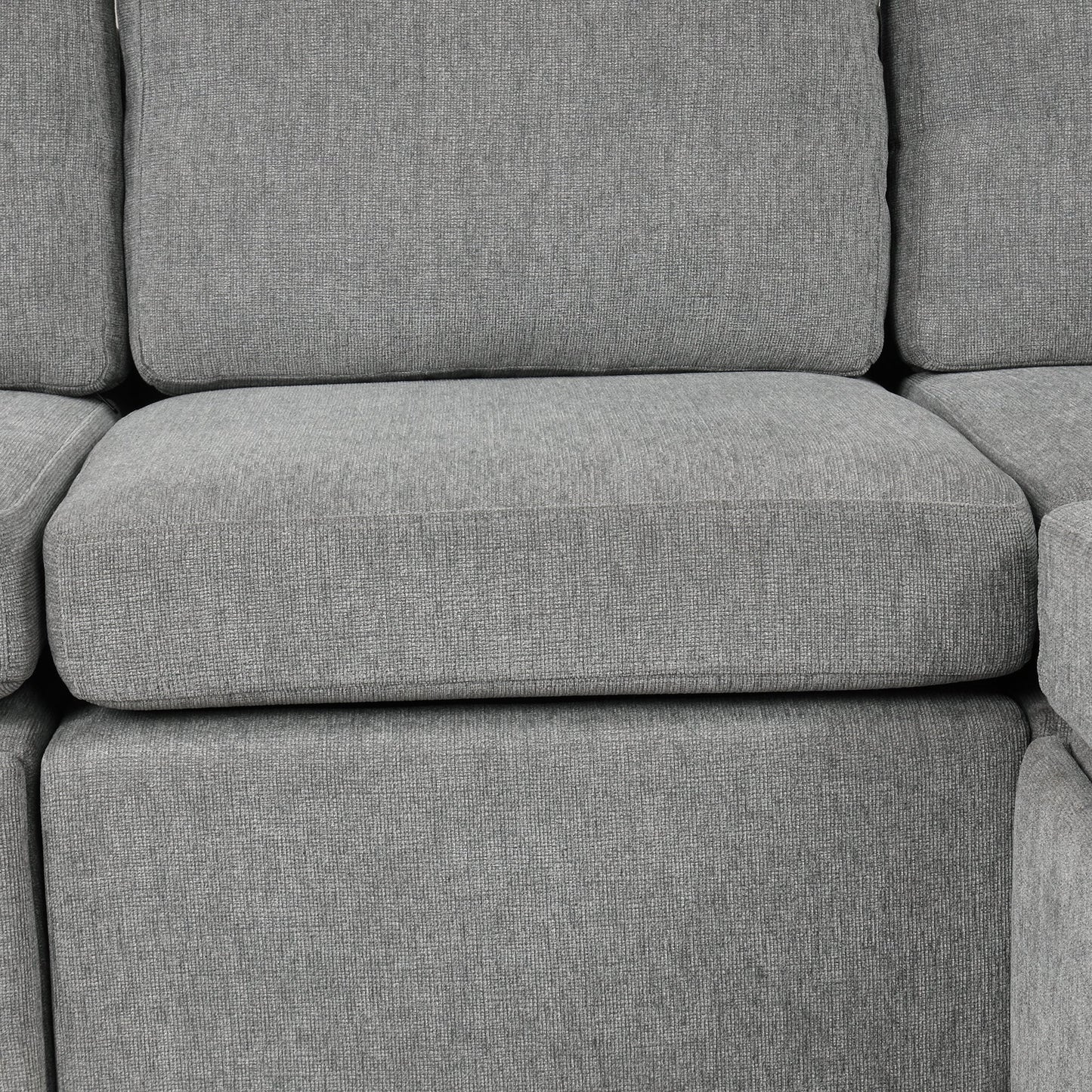 109.1' Sectional Sofa Convertible Pull-out Sofa Bed with Storage Ottoman Streamdale Furniture