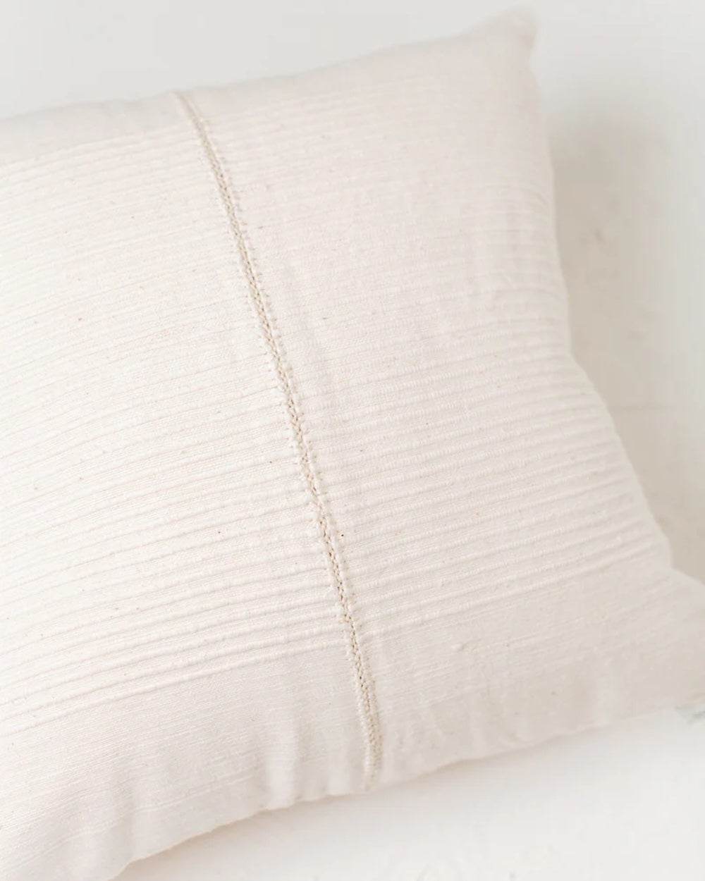 18" Riviera Hand-Stitch Throw Pillow Cover Powered by People