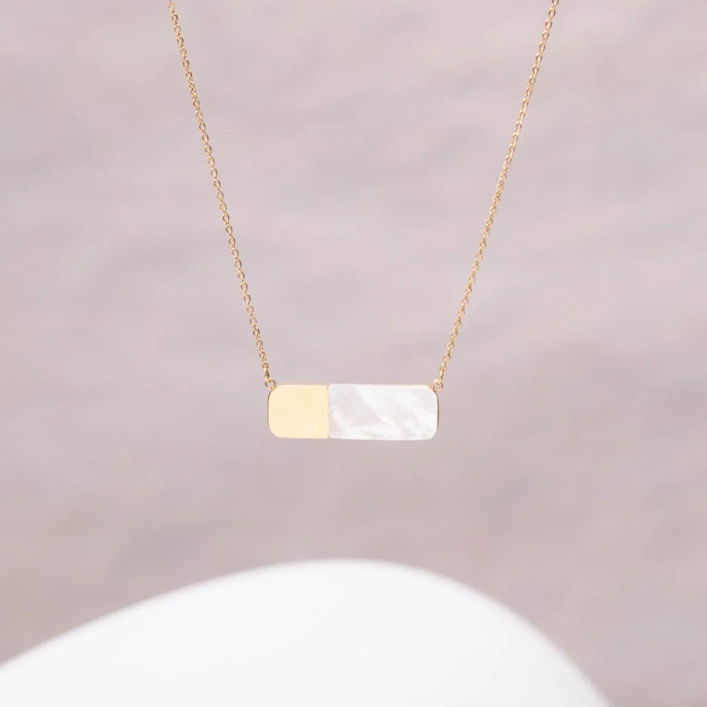 Courage Light and 14K Gold-Plated Necklace - Fluent Trends Necklace