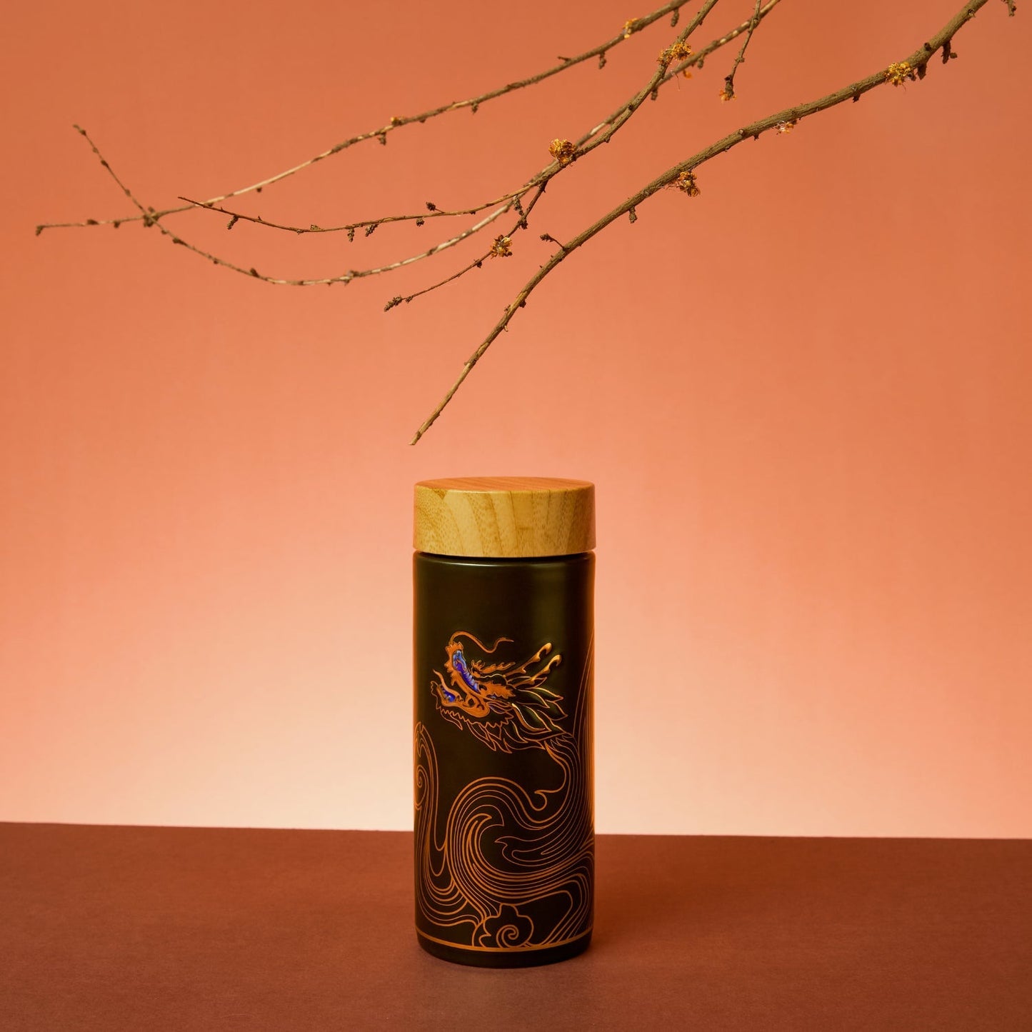 ACERA Vibrant Dragoncloud Ceramic Tumbler - Fluent Trends