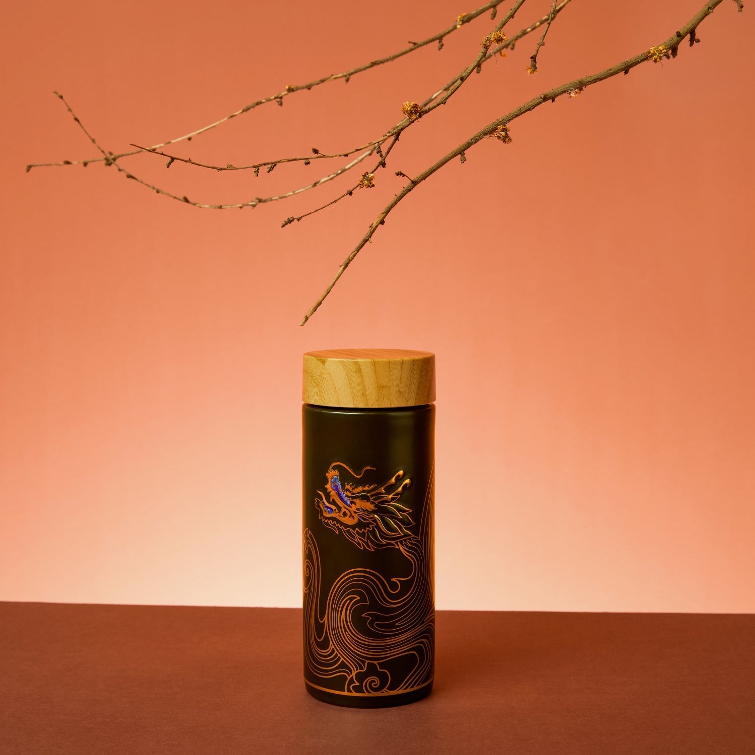 ACERA Vibrant Dragoncloud Ceramic Tumbler - Fluent Trends