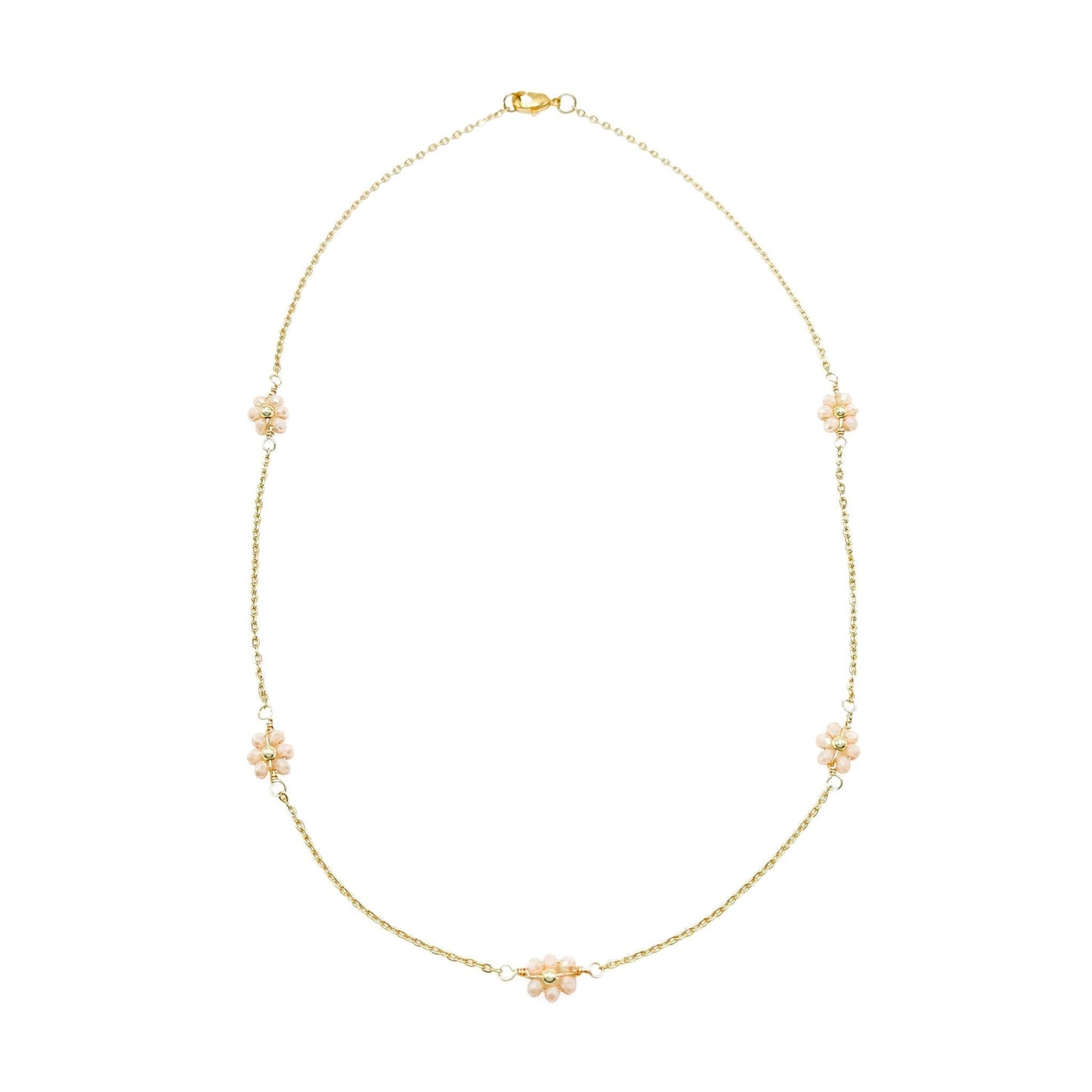 Daisy gold necklace - Fluent Trends