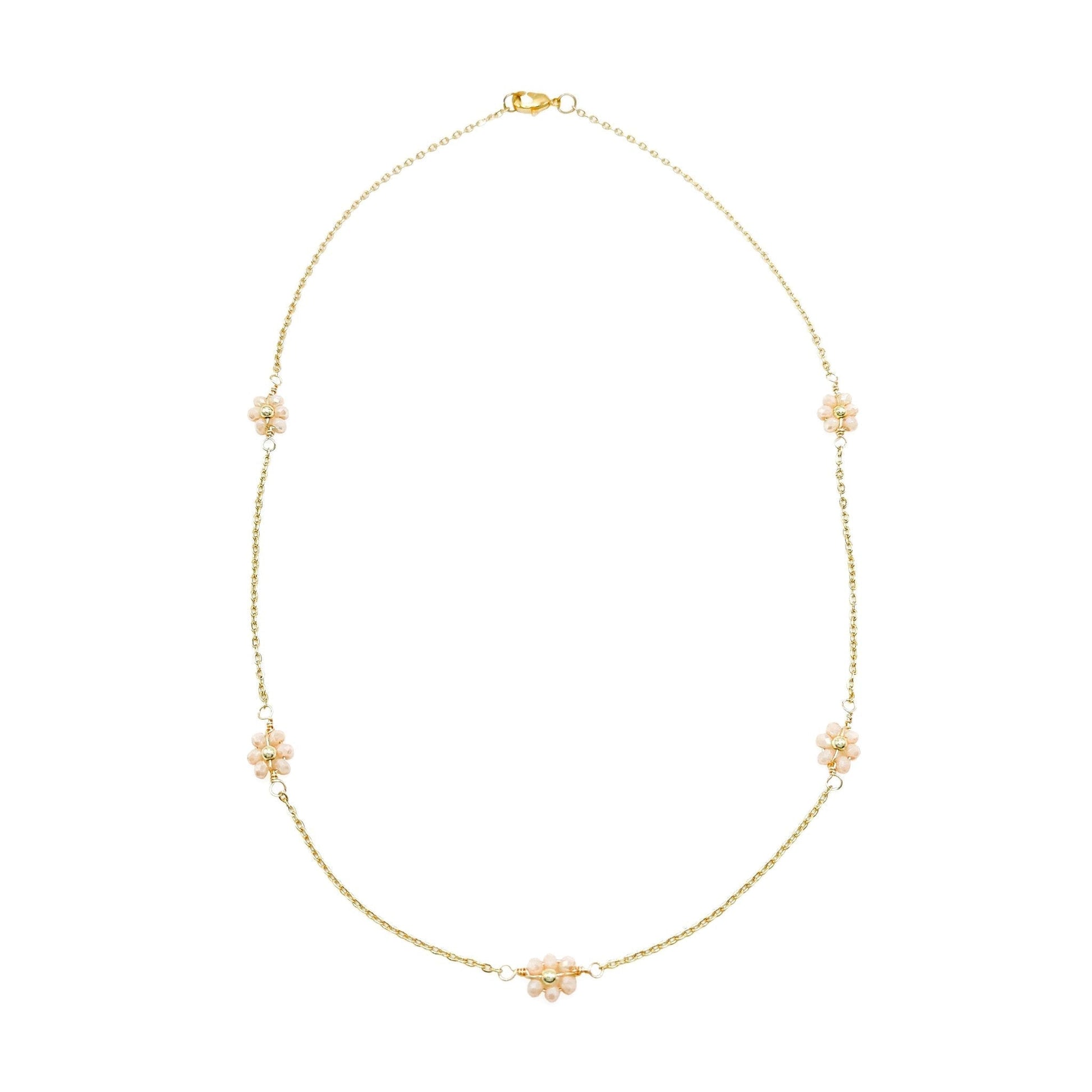 Daisy gold necklace - Fluent Trends