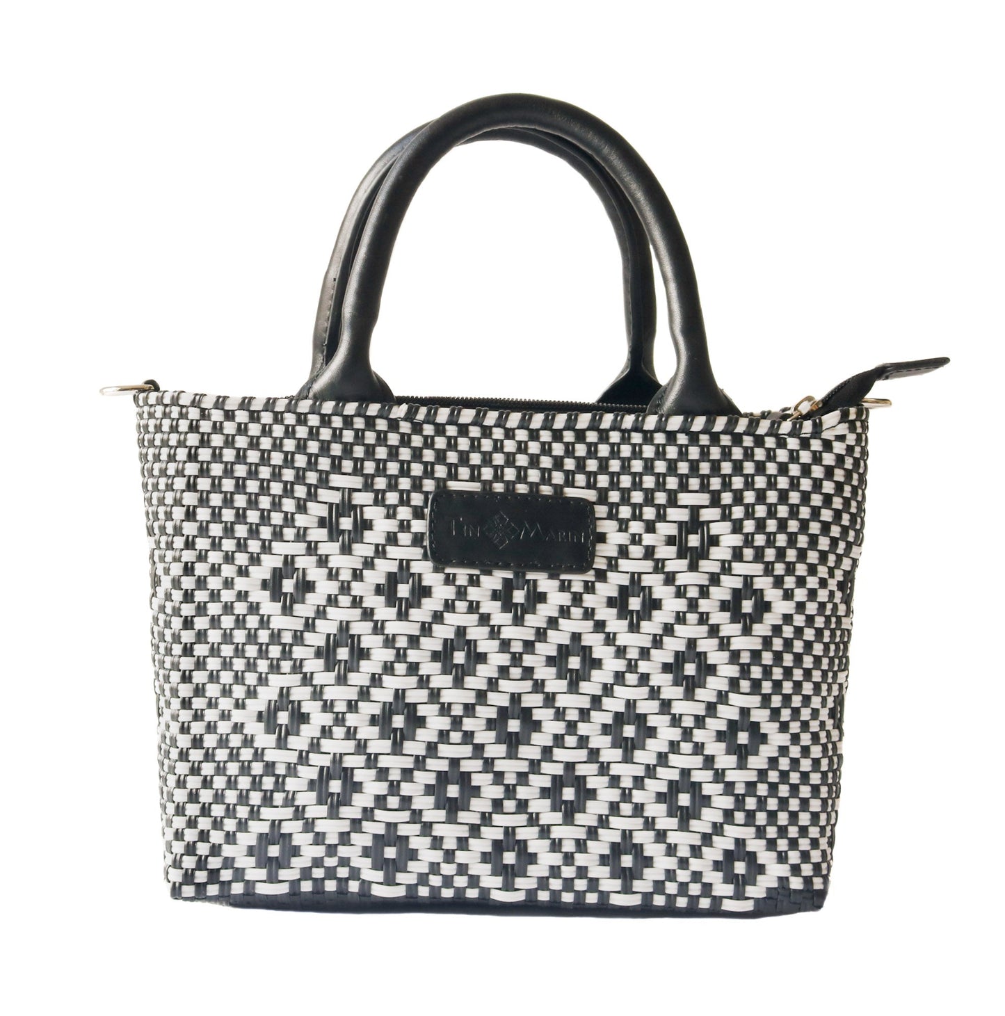 Panda Small Woven Crossbody Bag - Fluent Trends Cross Body Bag