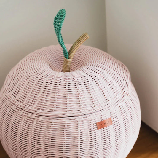 Apple Storage Basket - Pink - Fluent Trends