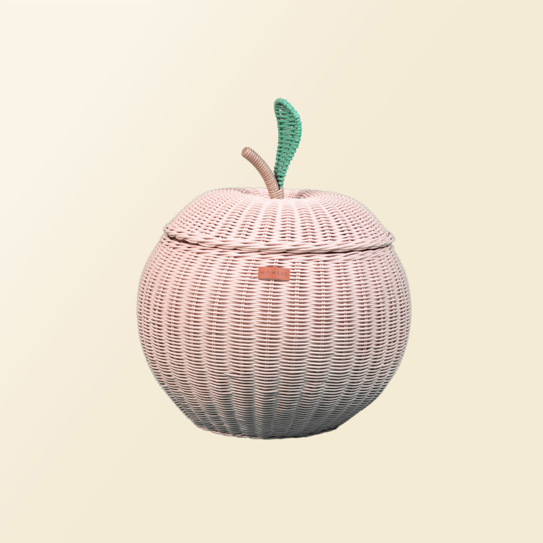 Apple Storage Basket - Pink - Fluent Trends