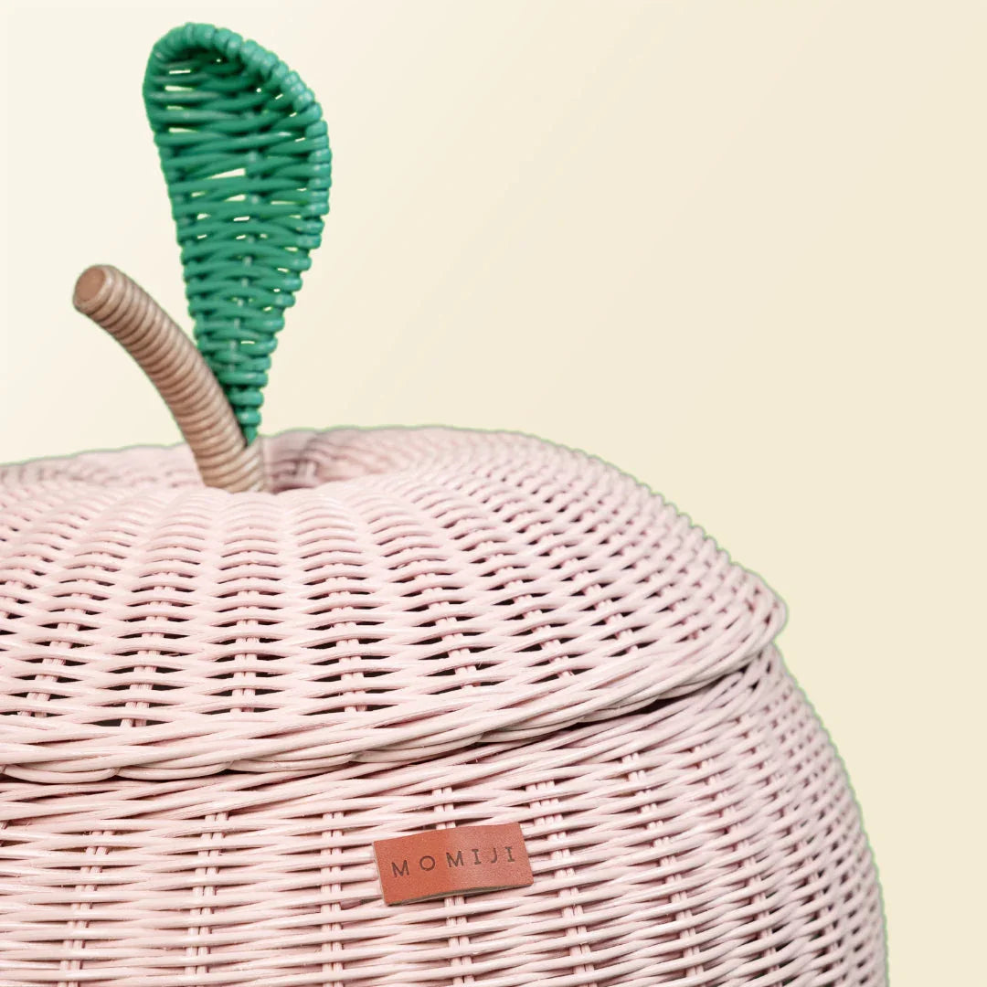 Apple Storage Basket - Pink - Fluent Trends