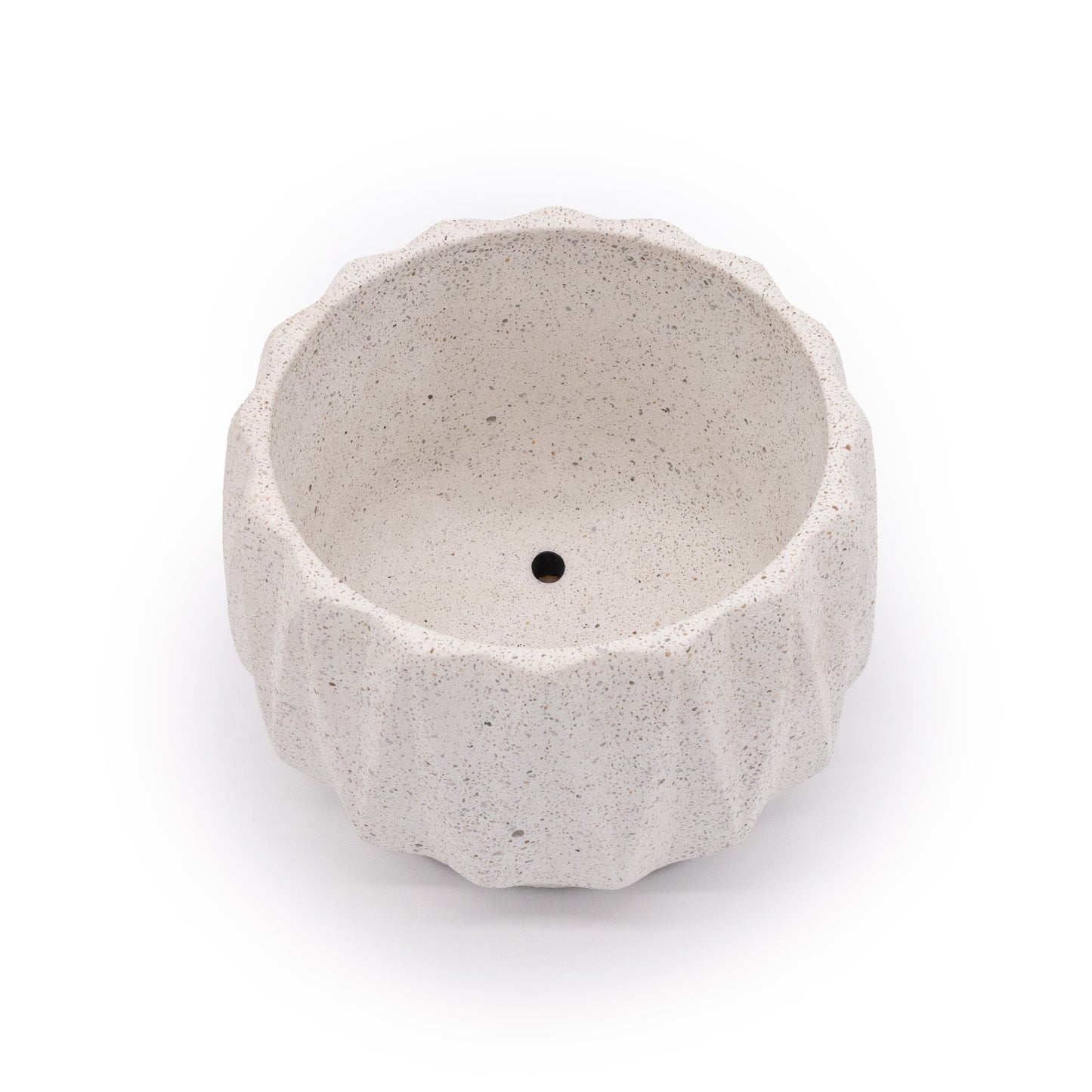 Flute 6" Tabletop Planter