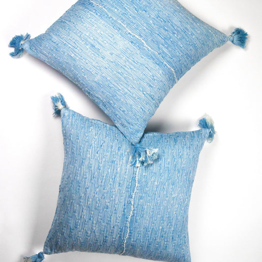 Made to order: Antigua Pillow - Ocean Tie Dye 20"x20" - Fluent Trends