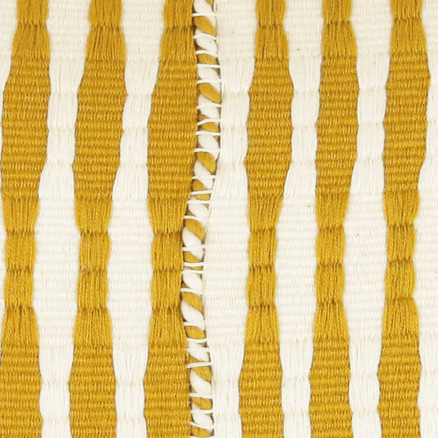 Antigua Pillow - Ochre Striped Archive New York