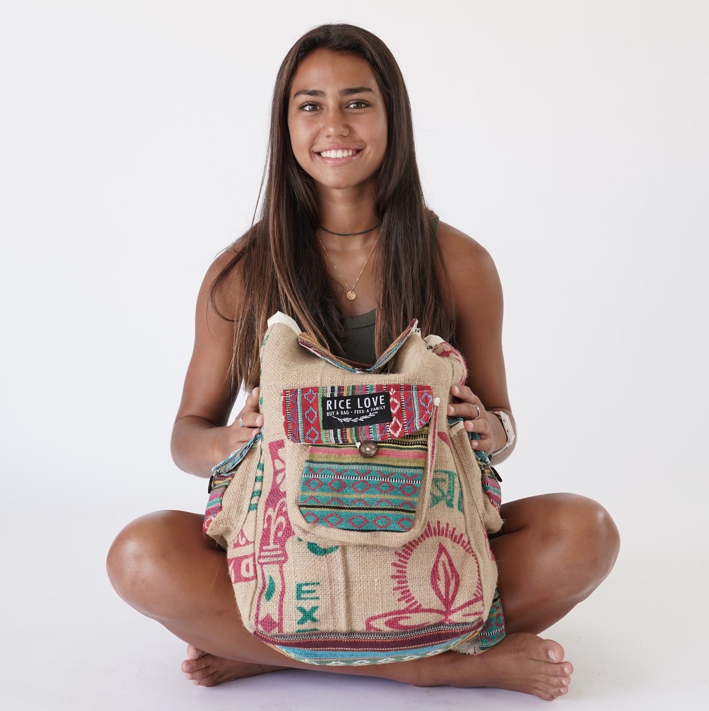 Recycled Travel Backpack Agra - Fluent Trends