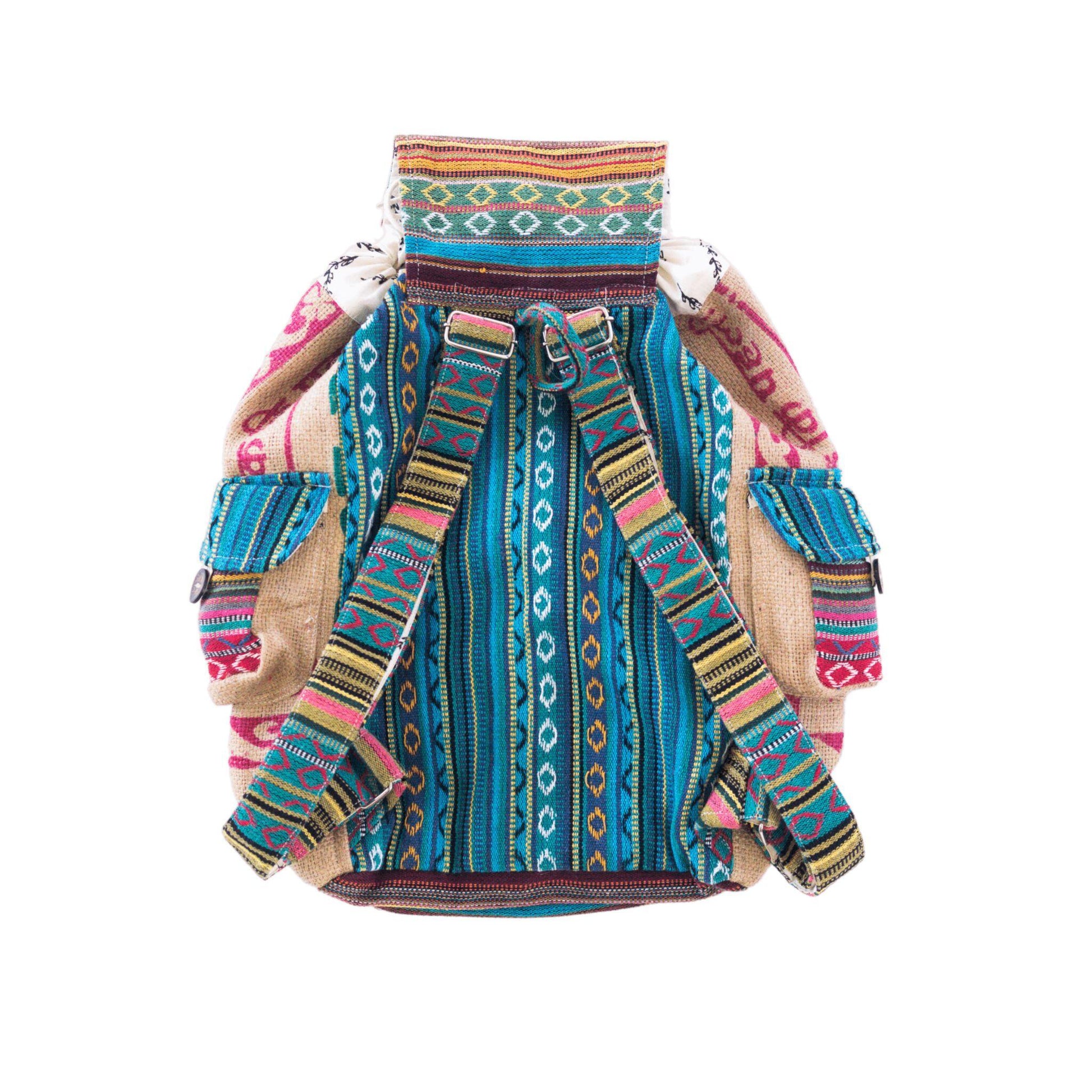 Recycled Travel Backpack Agra - Fluent Trends
