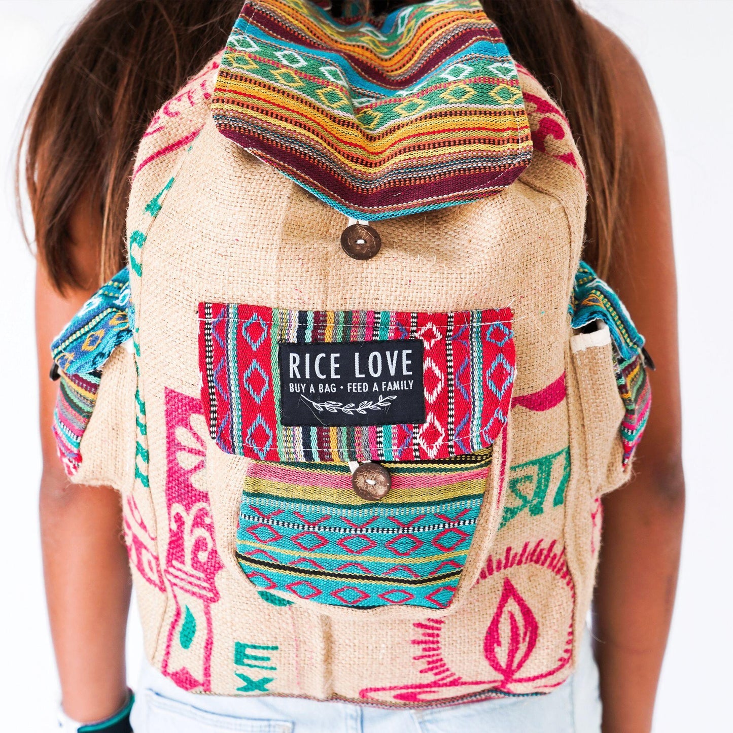 Recycled Travel Backpack Agra - Fluent Trends
